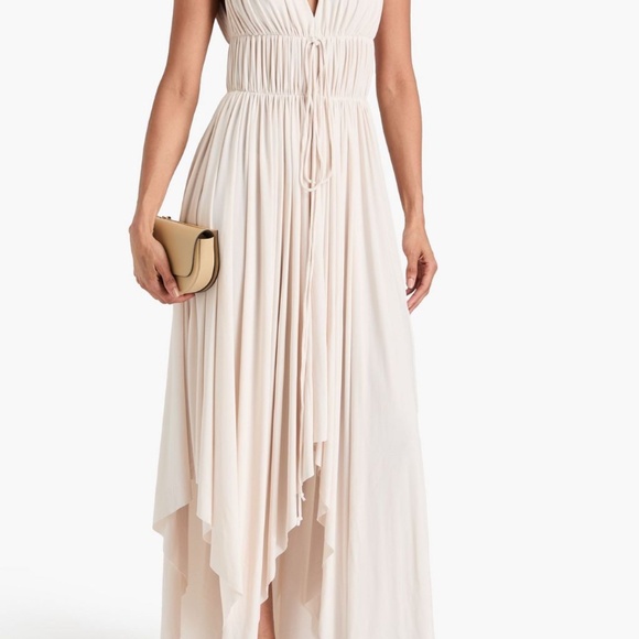 Norma Kamali Goddess Dress – Bone – NWT Size M - Picture 5 of 6